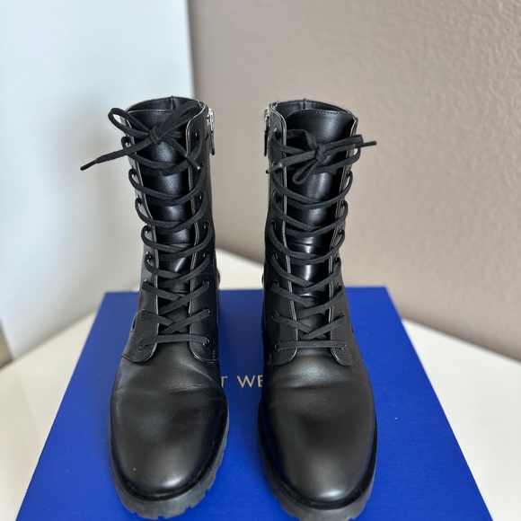 Stuart Weitzman  feminine DAZZLE BOOTIE with pearls - Picture 13 of 16